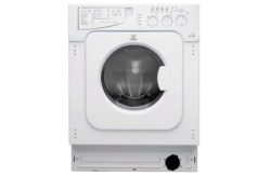Indesit Eco-time IWDE126 Washer Dryer - White